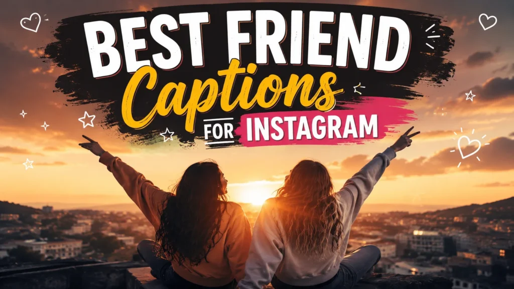 Best Friend Captions for Instagram