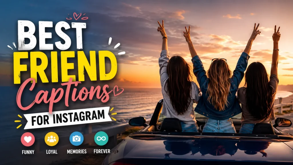 Best Friend Captions for Instagram