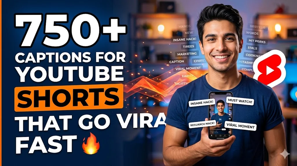 ⚡ Killer Caption Ideas for Trending Shorts Videos