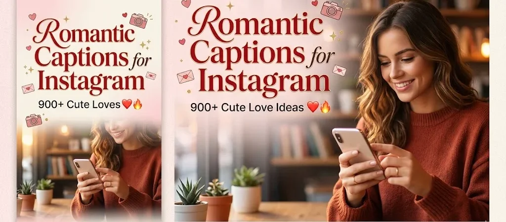 Romantic Captions for Instagram: 900+ Cute Love Ideas ❤️🔥