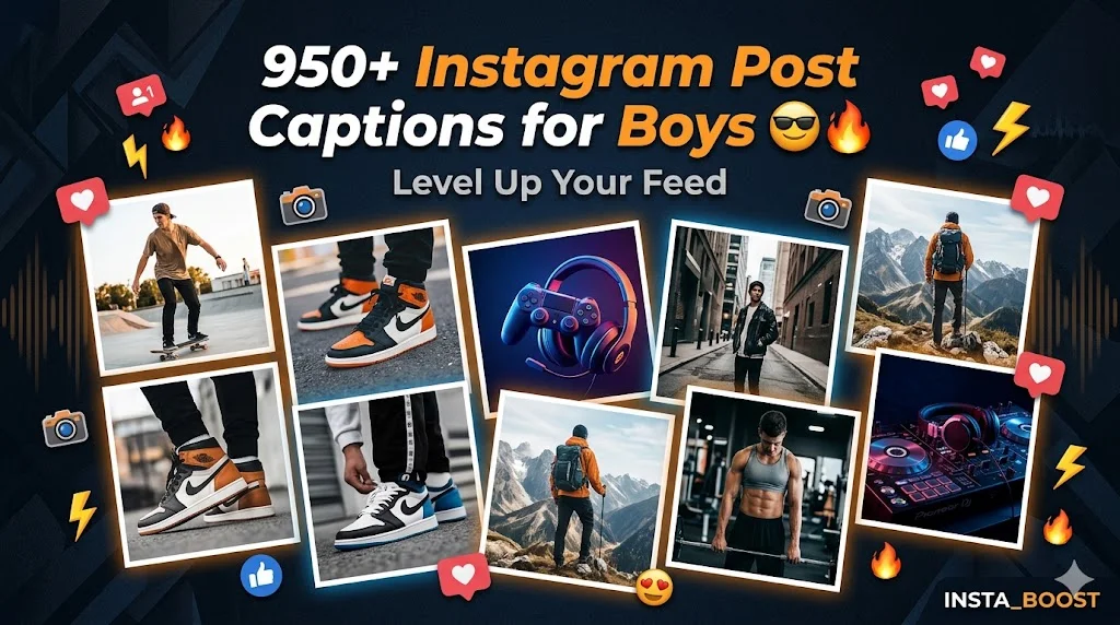Savage Instagram Captions for Boys Who Love Attitude