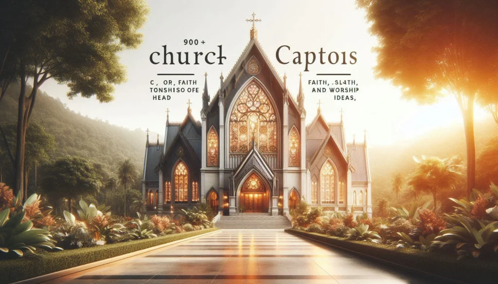 🙏 Short Church Captions That Say More With Less