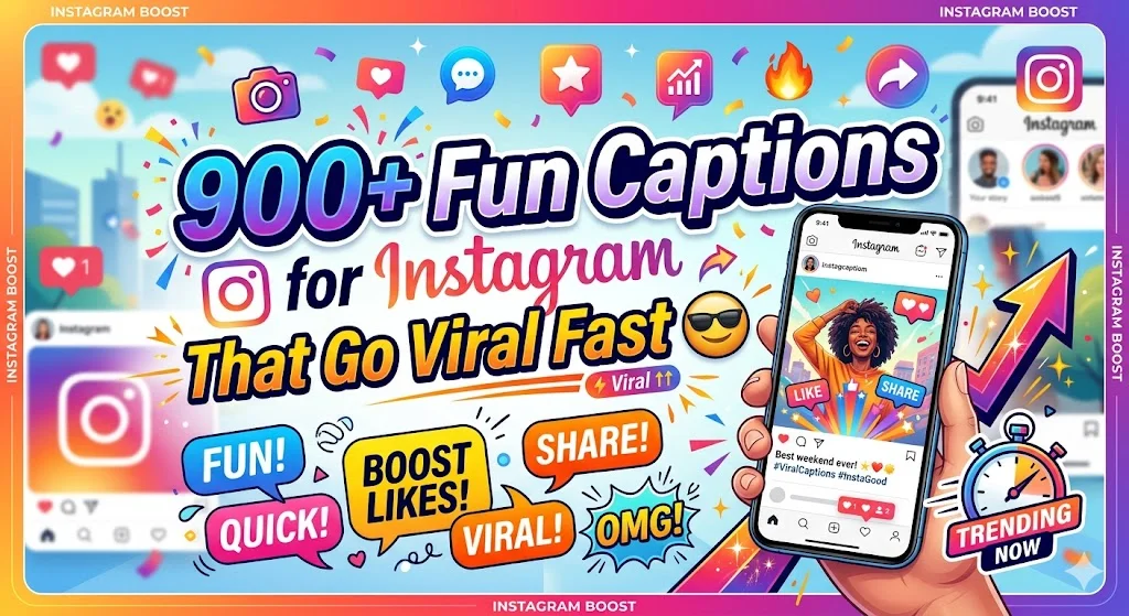 🎯 Short Fun Captions for Instagram When Less Says More