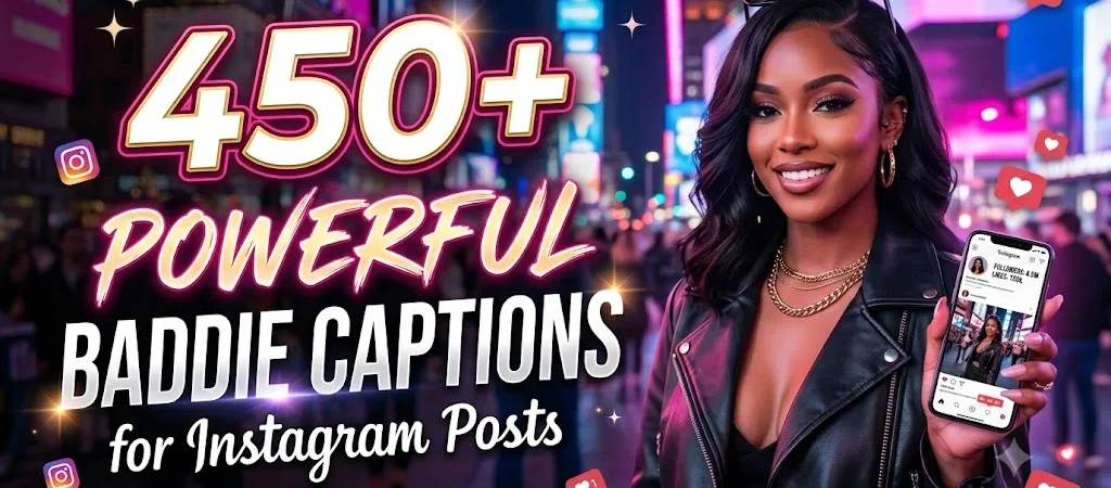 450+ Powerful “Baddie Captions” for Instagram Posts