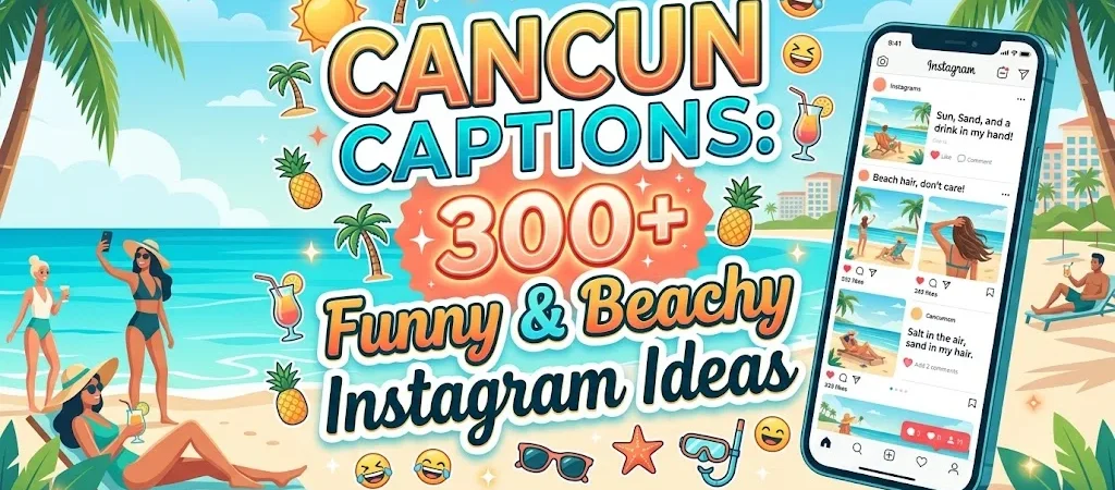 Cancun Captions: 300+ Funny & Beachy Instagram Ideas