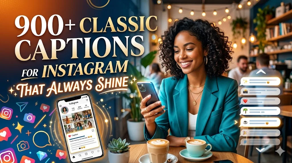900+ Classic Captions for Instagram That Always Shine 