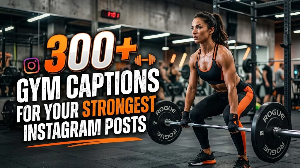 300+ Gym Captions for Your Strongest Instagram Posts